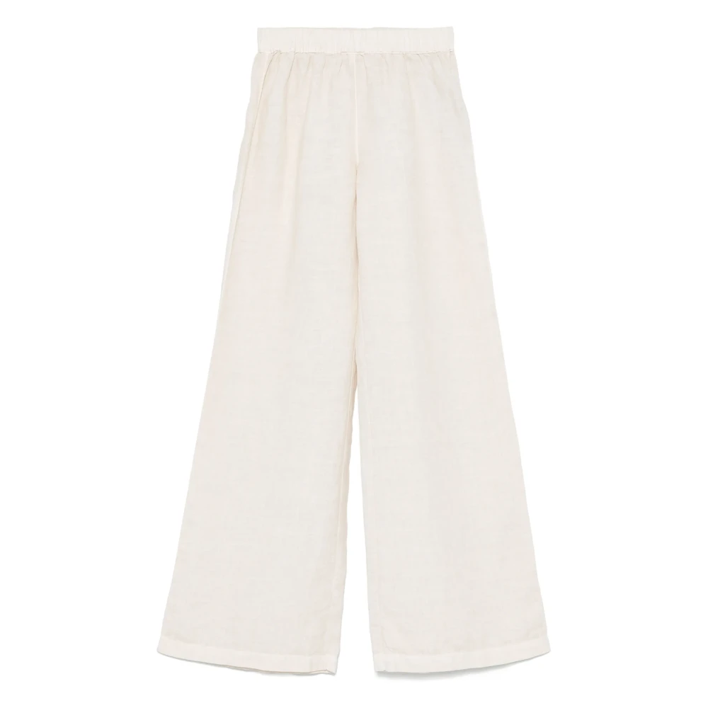 Trousers > Wide Trousers - - 120% Lino - Modalova