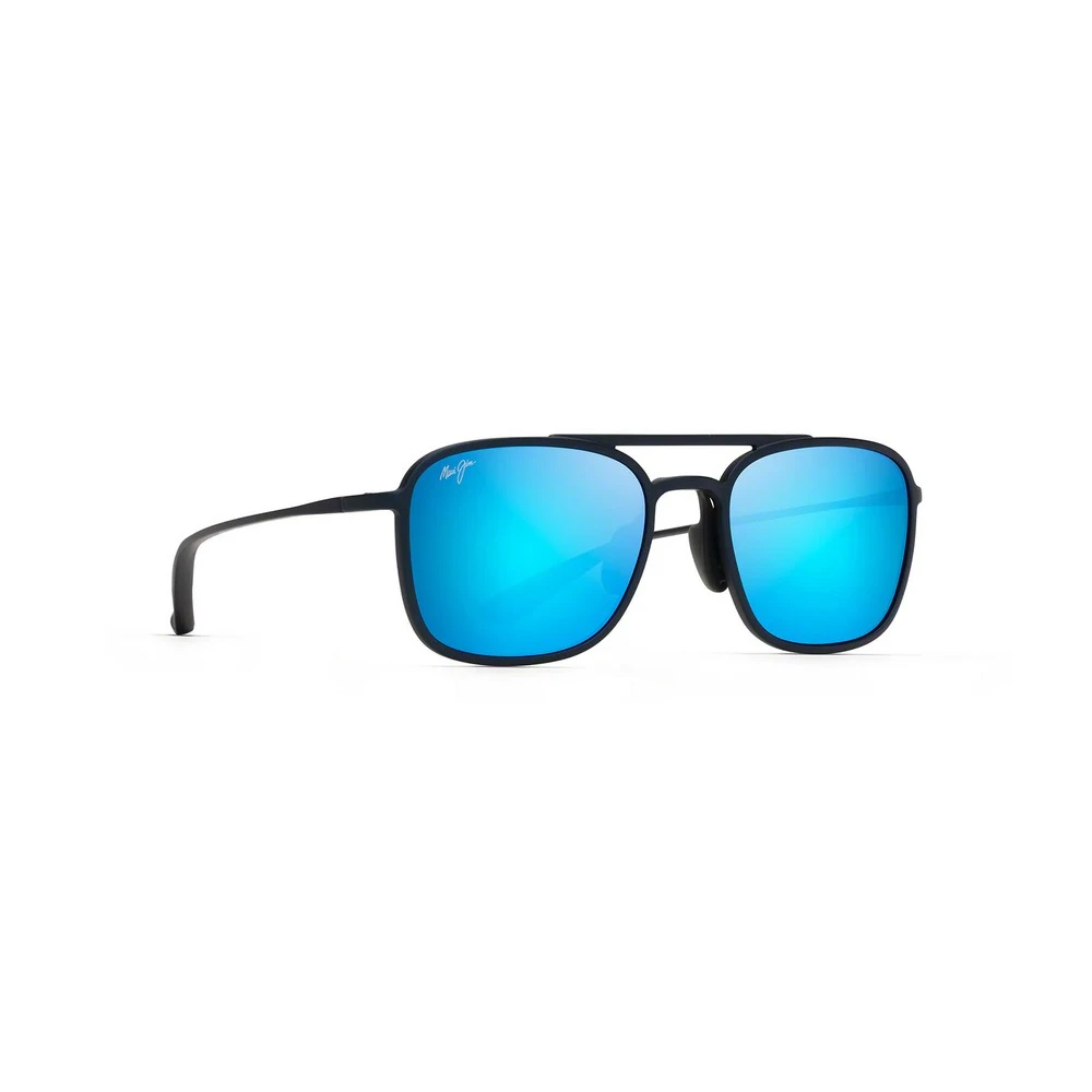 Maui Jim Unisex Blue Aviator Sunglasses Keokea B447