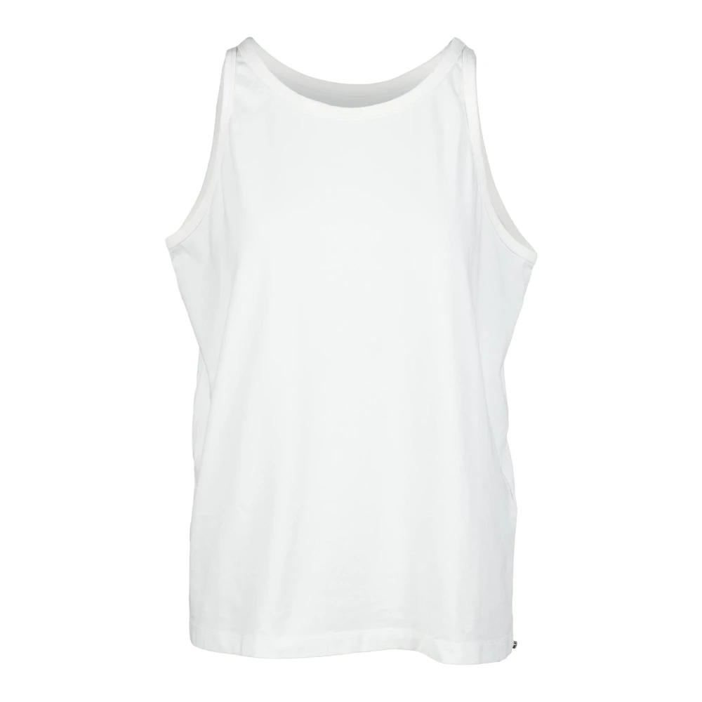SPORTMAX Katoenen Stijlvolle Blouse White Dames
