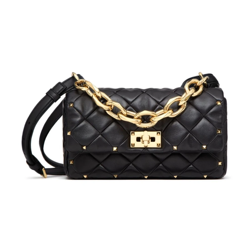 Valentino Garavani Zwarte Tassen Collectie Black Dames