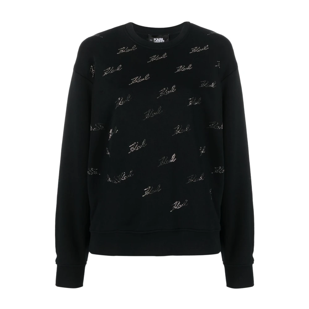 Karl Lagerfeld Stijlvolle Sweatshirt voor Heren Black Dames