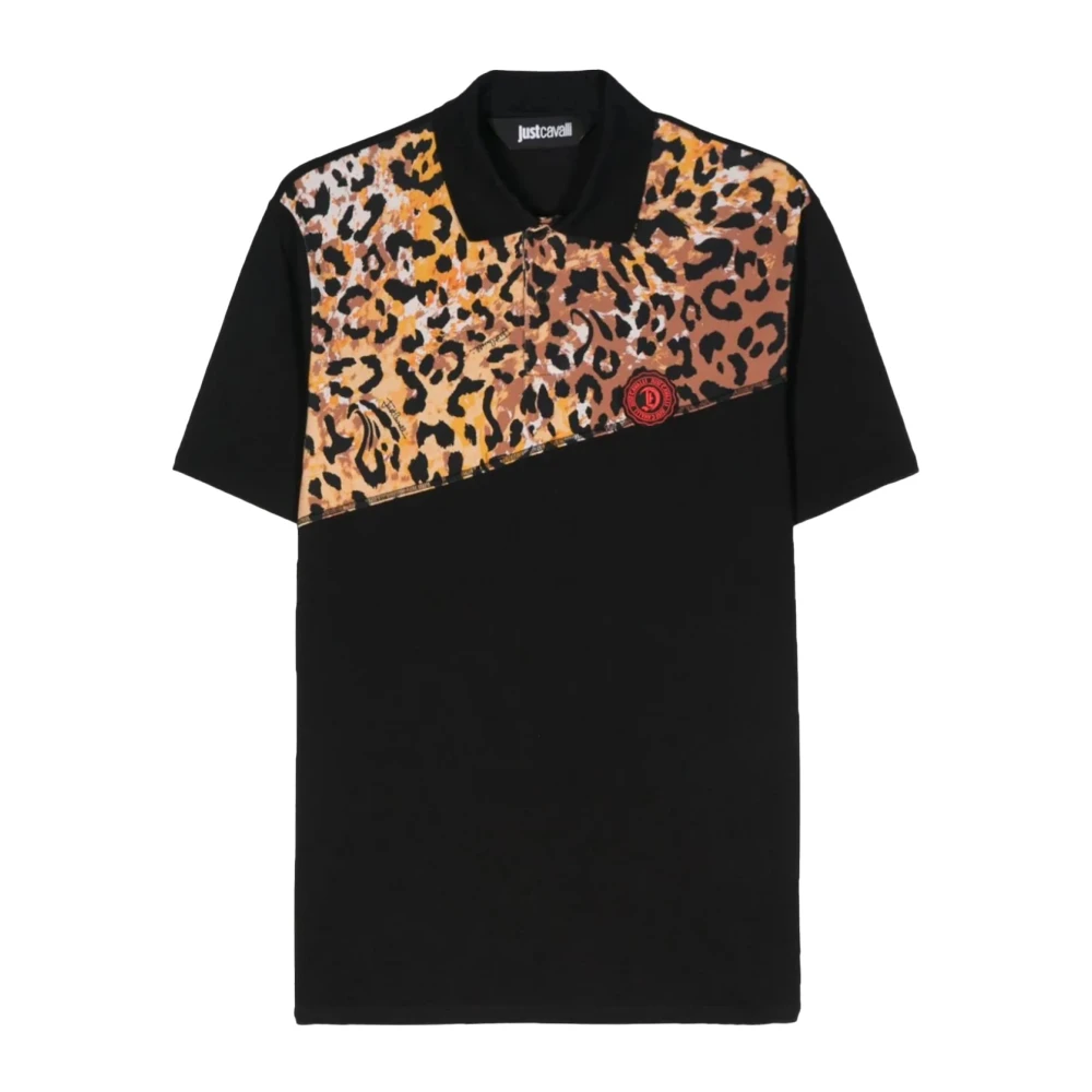 Just Cavalli Multicolor Polo Shirts, Male, S, Polo