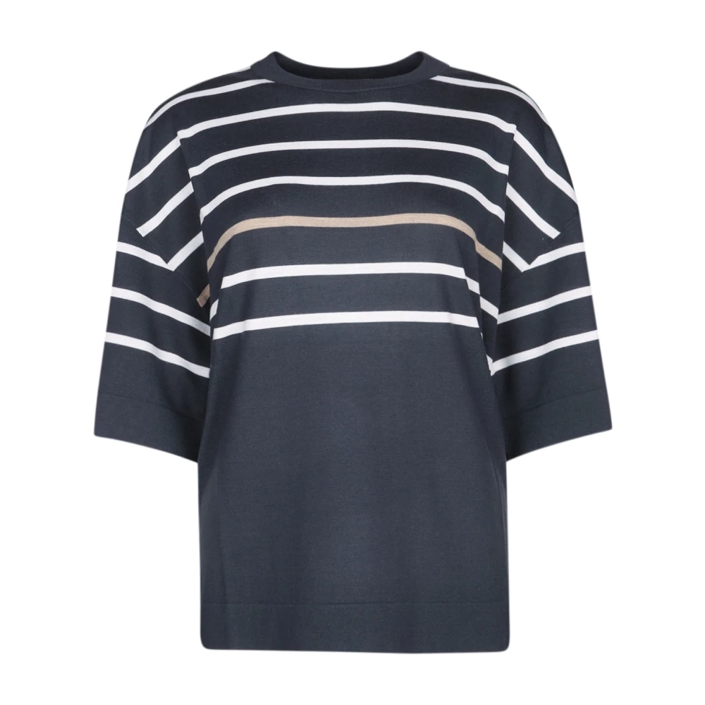 Knitwear > Round-neck Knitwear - - Brunello Cucinelli - Modalova