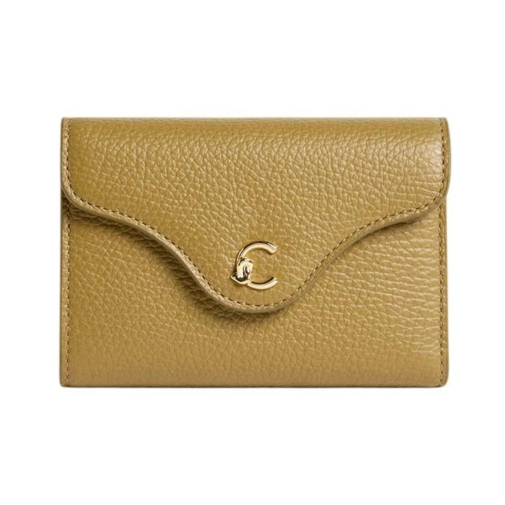 Coccinelle Women's Green Wallets & Cardholders, One Size, C-Me Flap Wallet