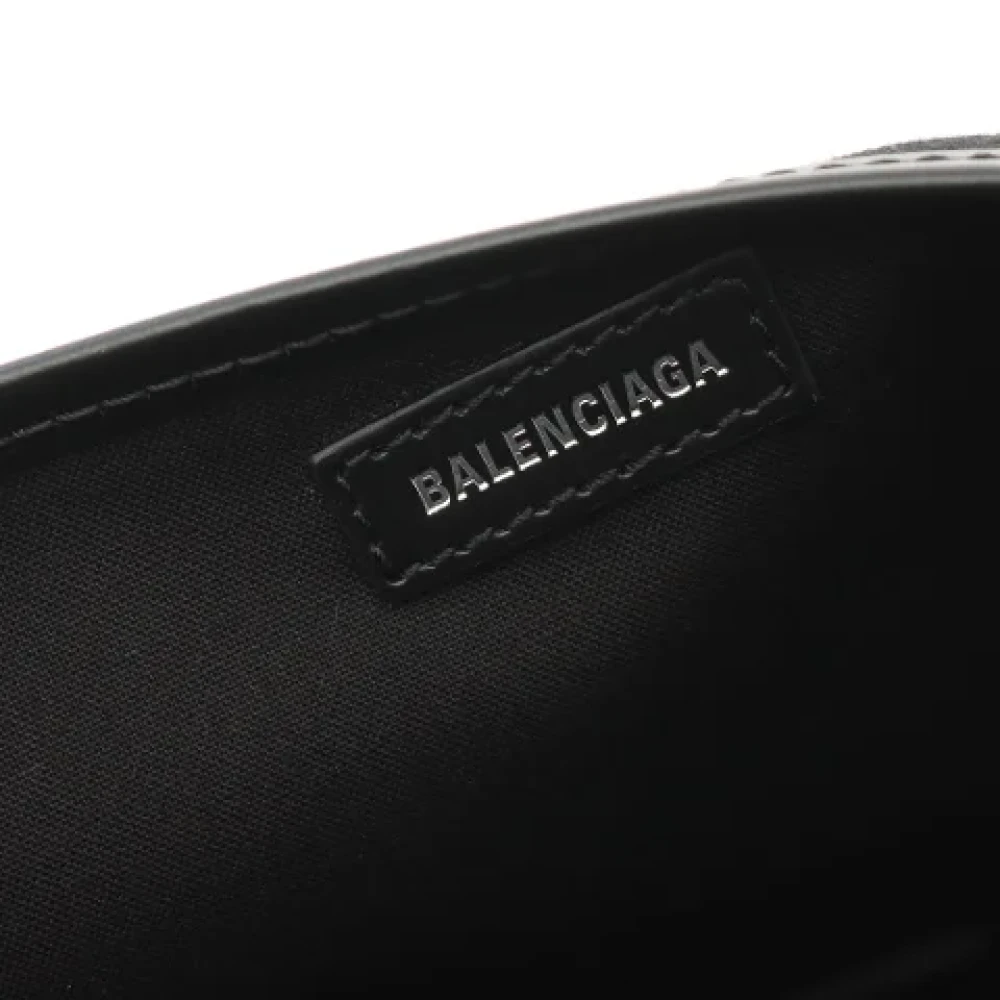 Balenciaga Vintage Pre-owned Cotton balenciaga-bags Black Dames