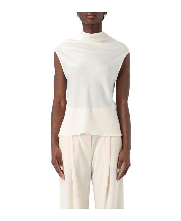 haut-elegant-sans-manches-a-volants-jaune