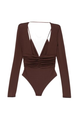 ruched-v-neck-top