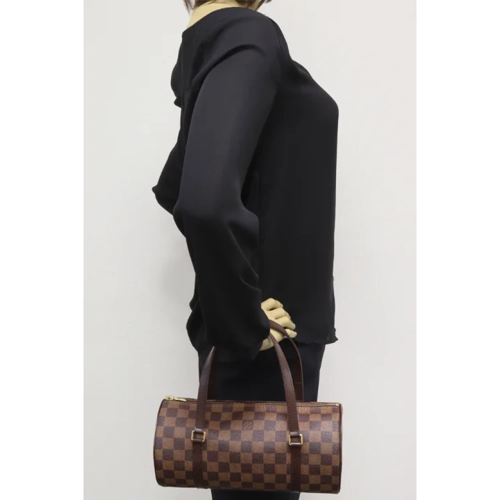 Louis Vuitton Vintage Pre-owned Canvas handbags Brown Dames