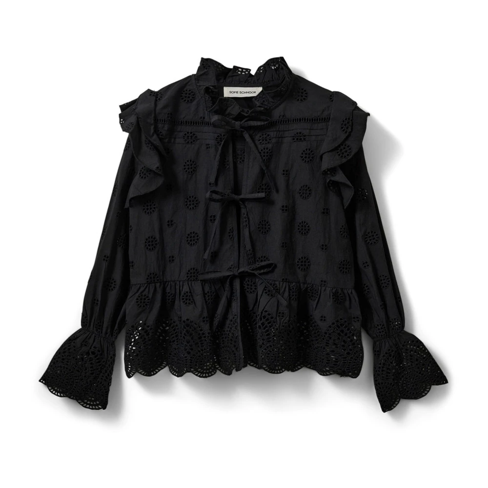 Sofie Schnoor Black Blouses - Female - Blouses - Xs - Blouses & Shirts