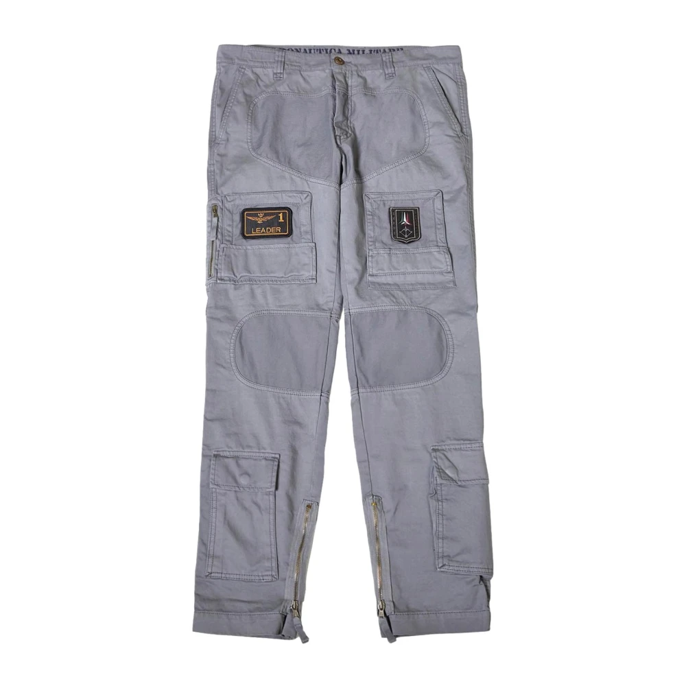 Aeronautica militare Iconische Anti-G Herenbroek Grijs Steen Gray Heren