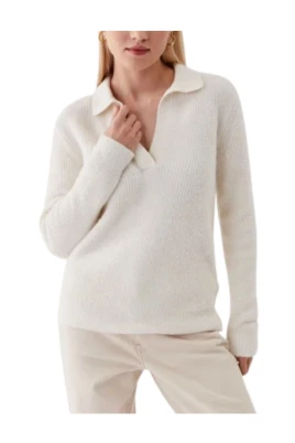 Alpaca Polo-NK Tröja