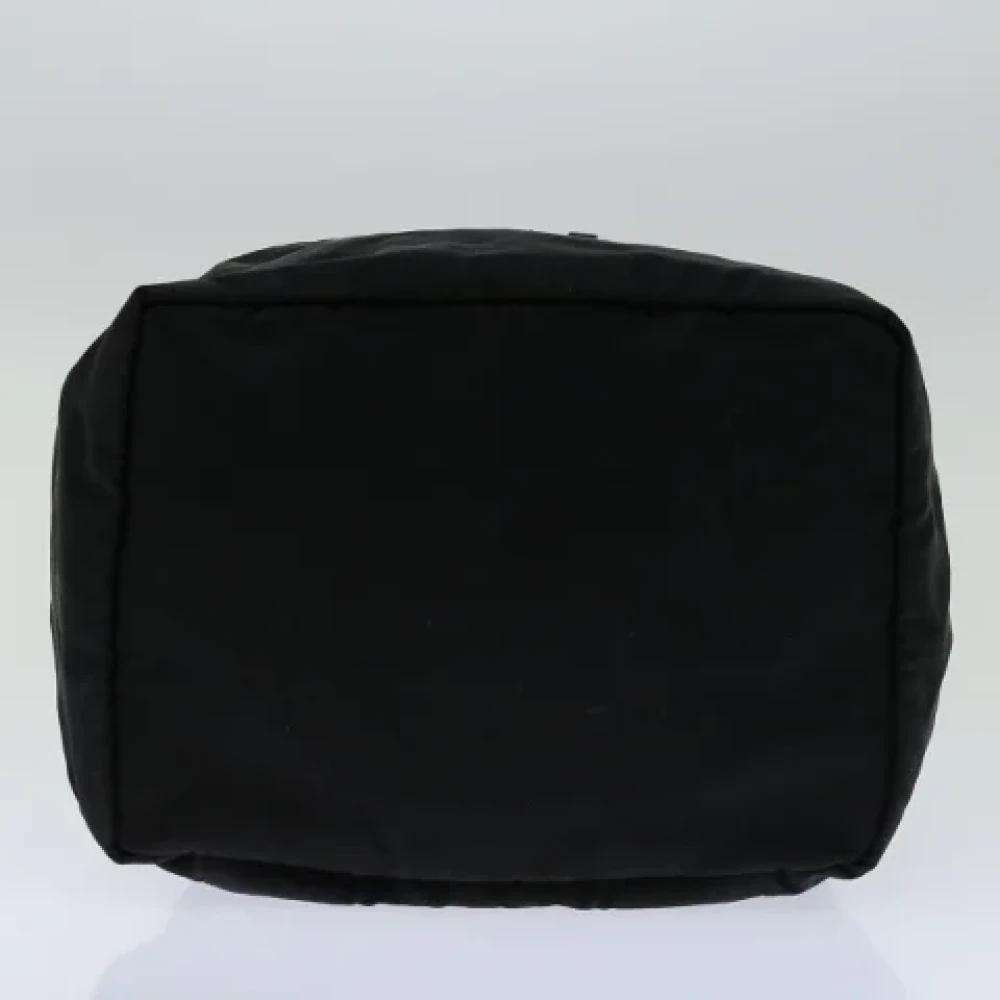 Prada Vintage Pre-owned Nylon pouches Black Dames