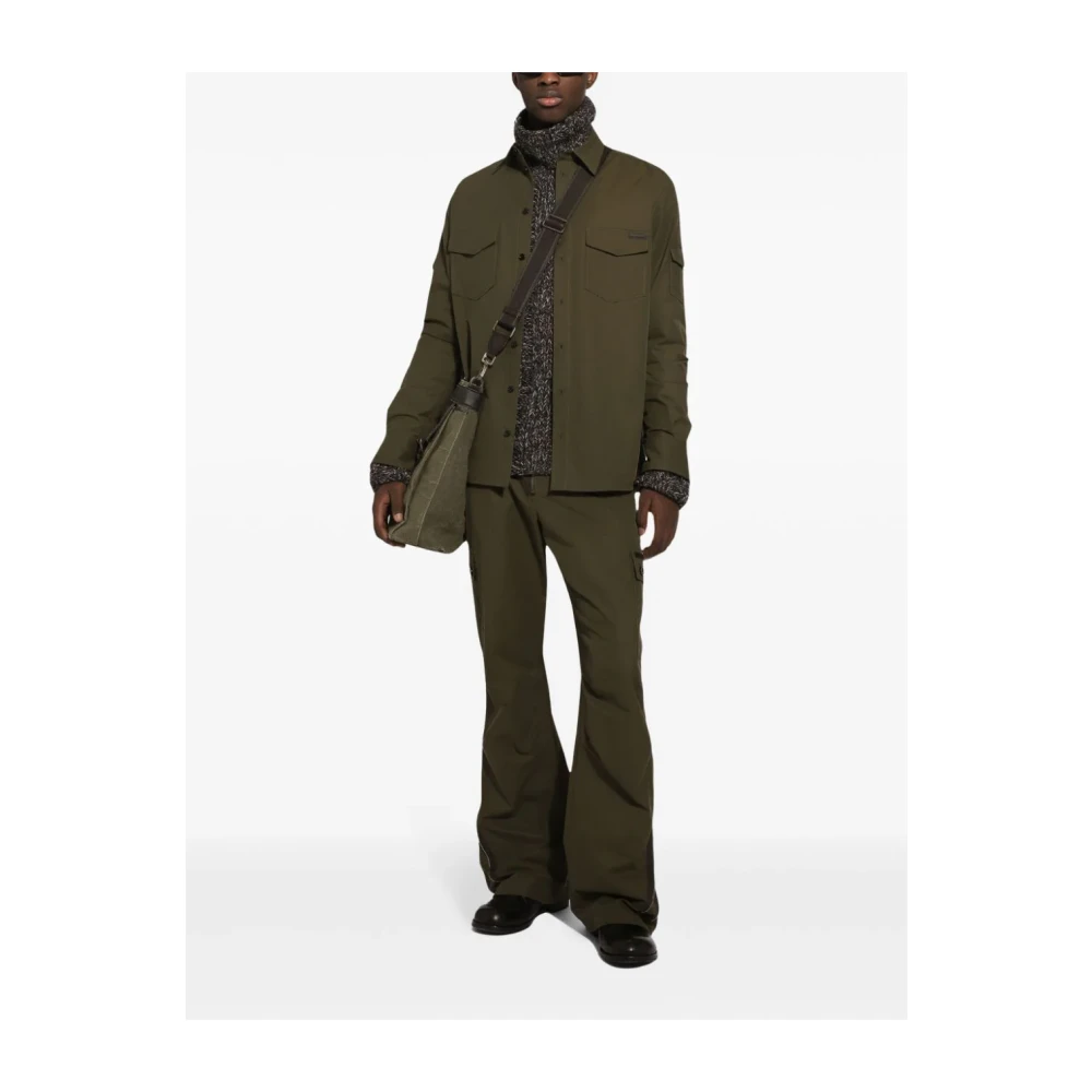 Dolce & Gabbana Groene Broek met Zakken Green Heren