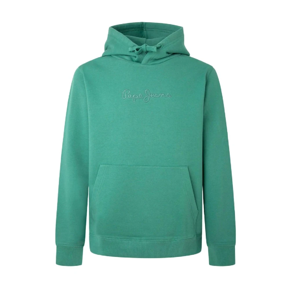 Pepe Jeans Men's Green Joe Sweatshirt - Comfortable And Stylish