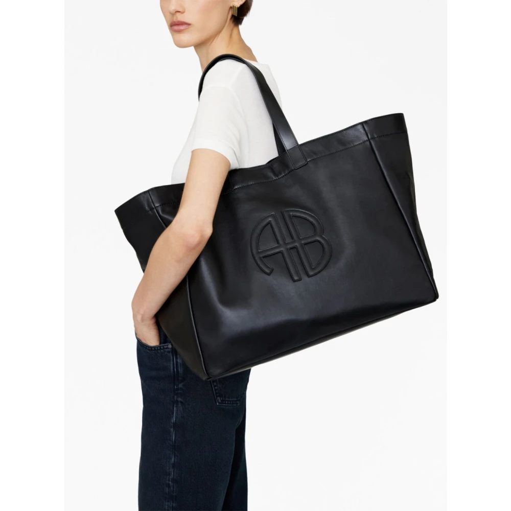 Anine Bing Grote Rio Tote Bag Black Dames