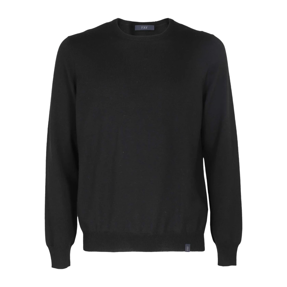 Knitwear > Round-neck Knitwear - - Fay - Modalova