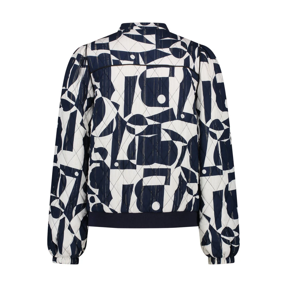 Nukus Romee Stijlvolle Jas Blue Dames