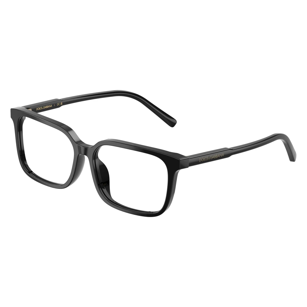 Dolce & Gabbana Black Dx3003 501 Kid Optical Frames Acetate Transparent Squared Normal - Image 2