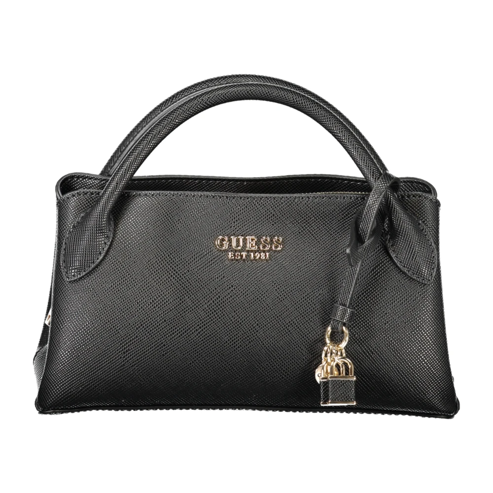 Guess Women's Black Handbags, One Size, Fedana Girlfriend Satchel Bag