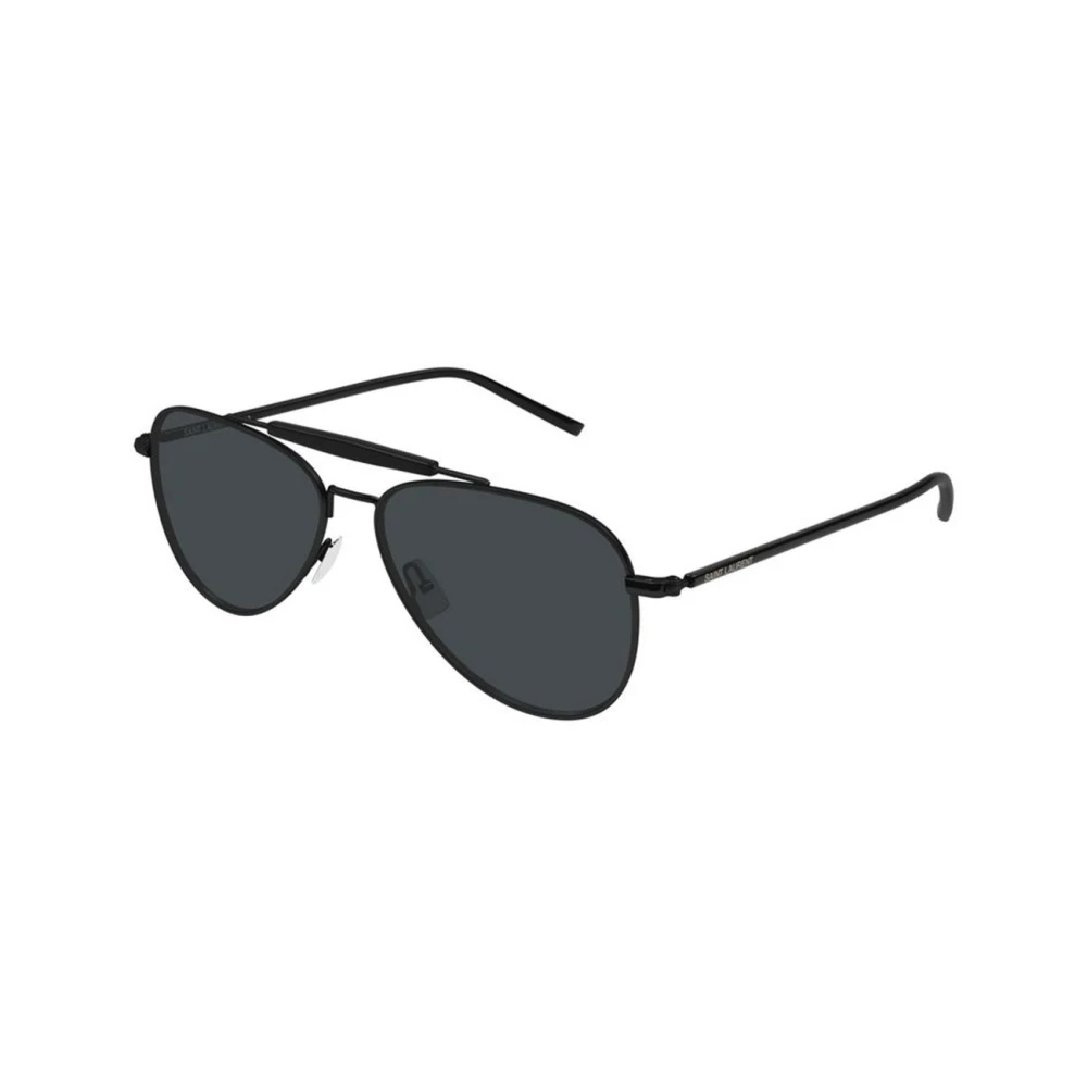 Saint Laurent Unisex Black Sl 864 Aviator Sunglasses - Sunglasses - 57 Mm - Accessories