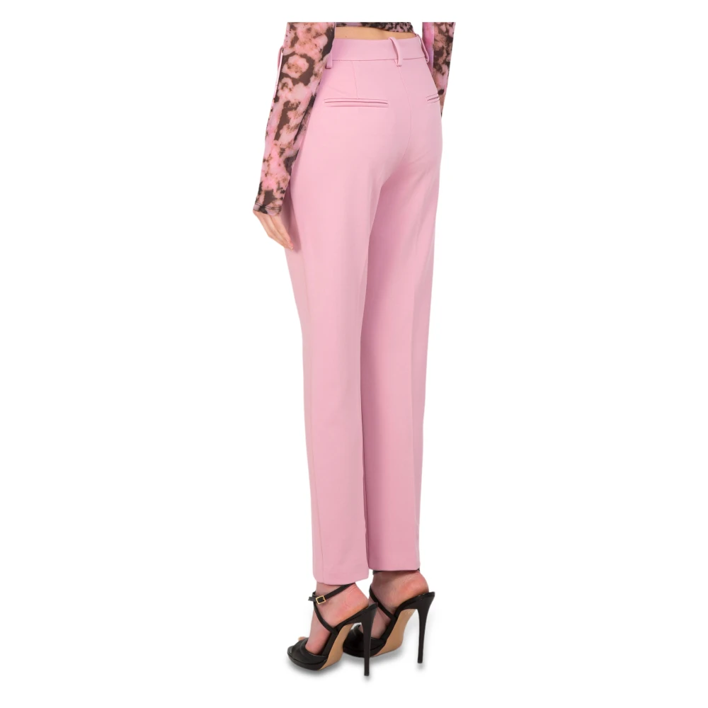 pinko Stijlvolle Cigarettebroek Pink Dames