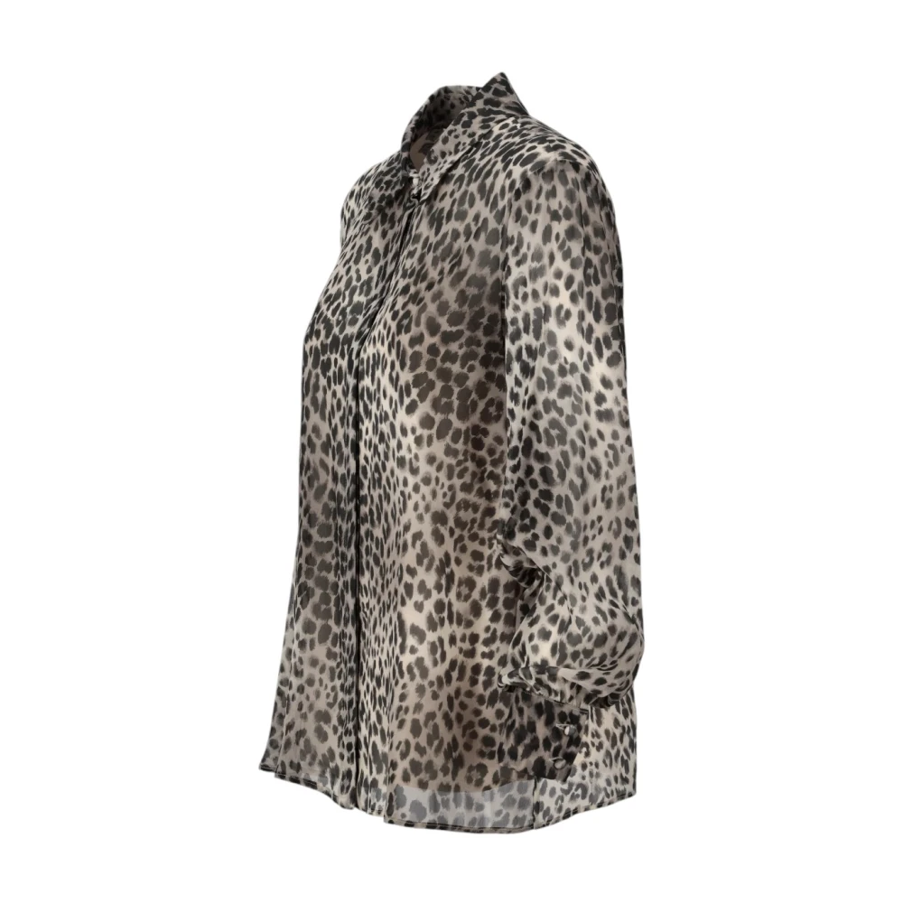 Max Mara Studio Elegante Witte Blouse Multicolor Dames
