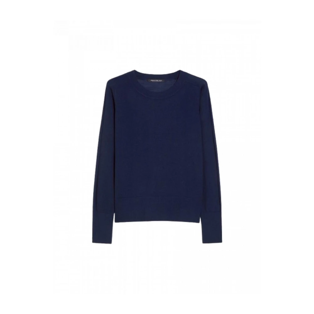 Pennyblack Wollen trui met 3D-detail Blue Dames