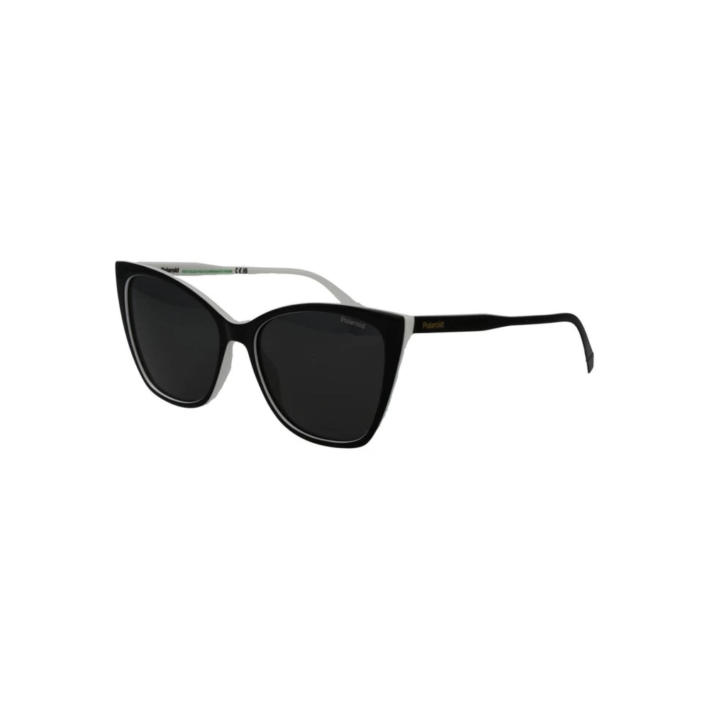 Polaroid Women's Black Cat-Eye Sunglasses