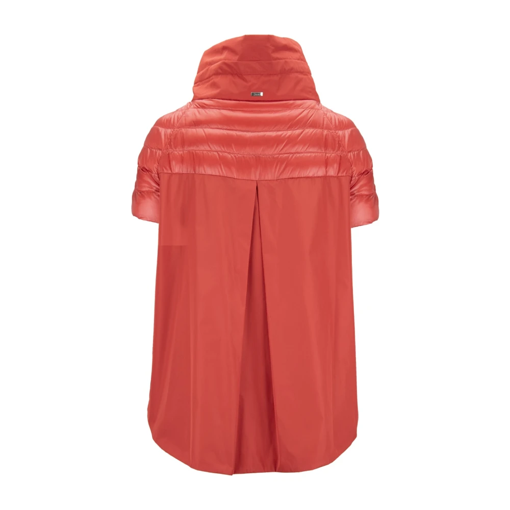 Herno Korte donsjas met hoge kraag Red Dames