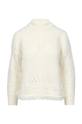 white-openwork-knit-sweater