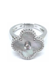 Vintage Alhambra Ring med Diamant
