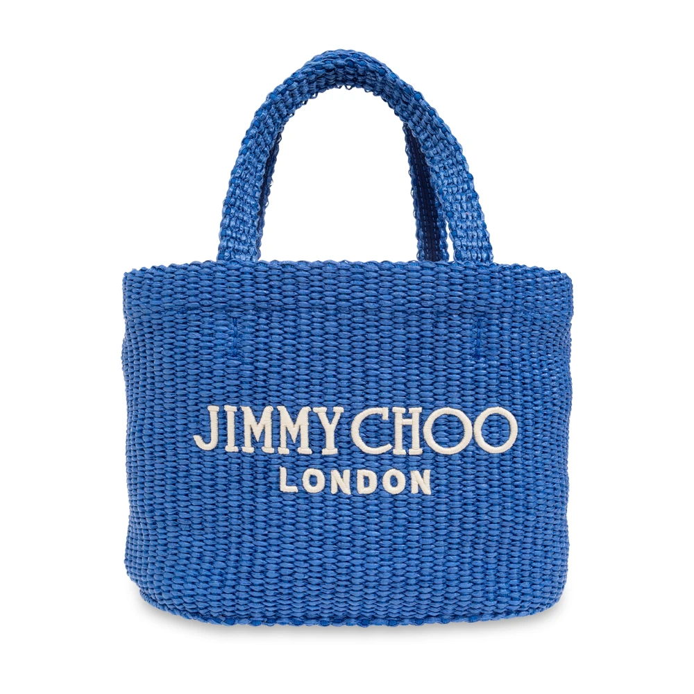 Jimmy Choo Strandtas schoudertas Blue Dames