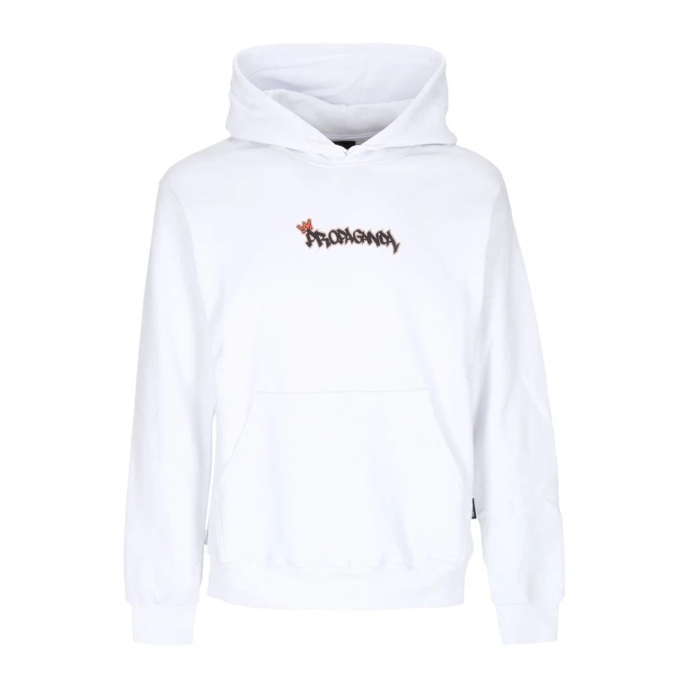 Hvit Prince Hoodie Langermet Sweatshirt