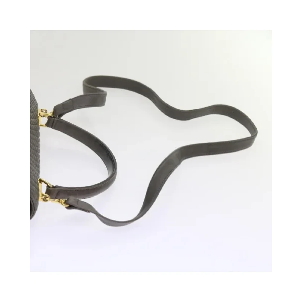 Bally Pre-owned Leather shoulder-bags Gray Dames