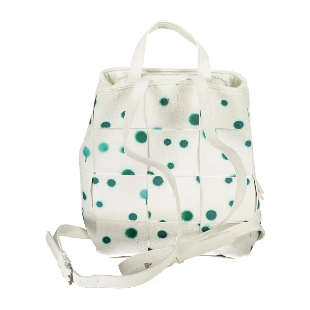 Desigual Witte Rugzak met Verstelbare Banden White Dames