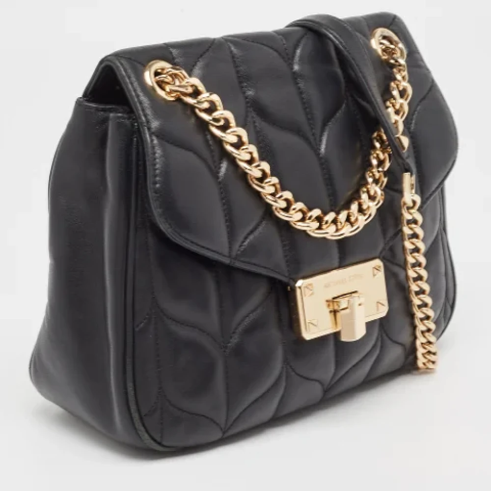 Michael Kors Pre-owned Leather shoulder-bags Black Dames