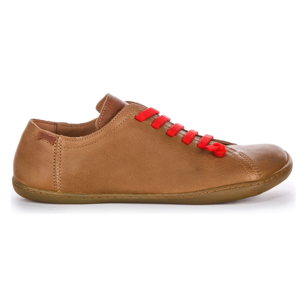 Camper Women's Brown Sneakers, 6 Uk, Red Trainers
