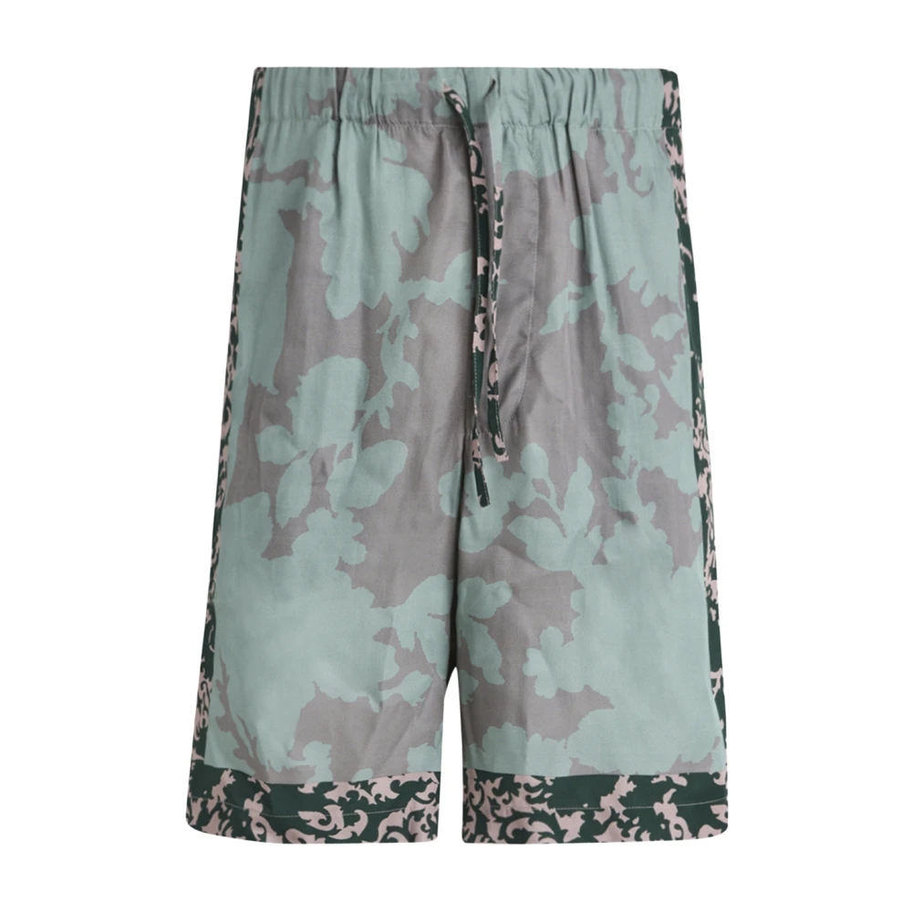 Dries Van Noten Men's Multicolor Casual Shorts, L, Piperi 3083 M.w. Trousers