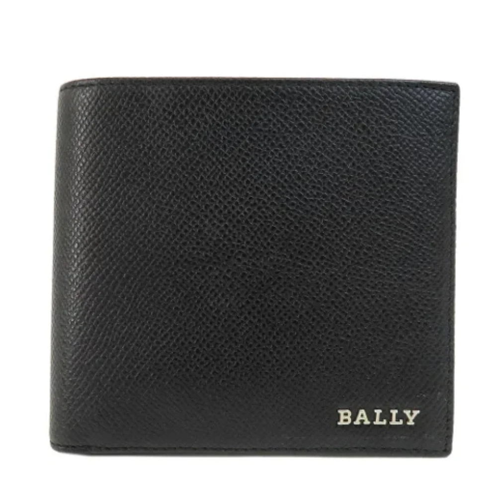 Bally Pre-owned Leather wallets Black Dames