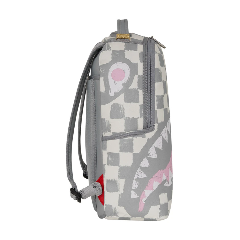 Sprayground Geruite Crème Rugzak Multicolor Unisex