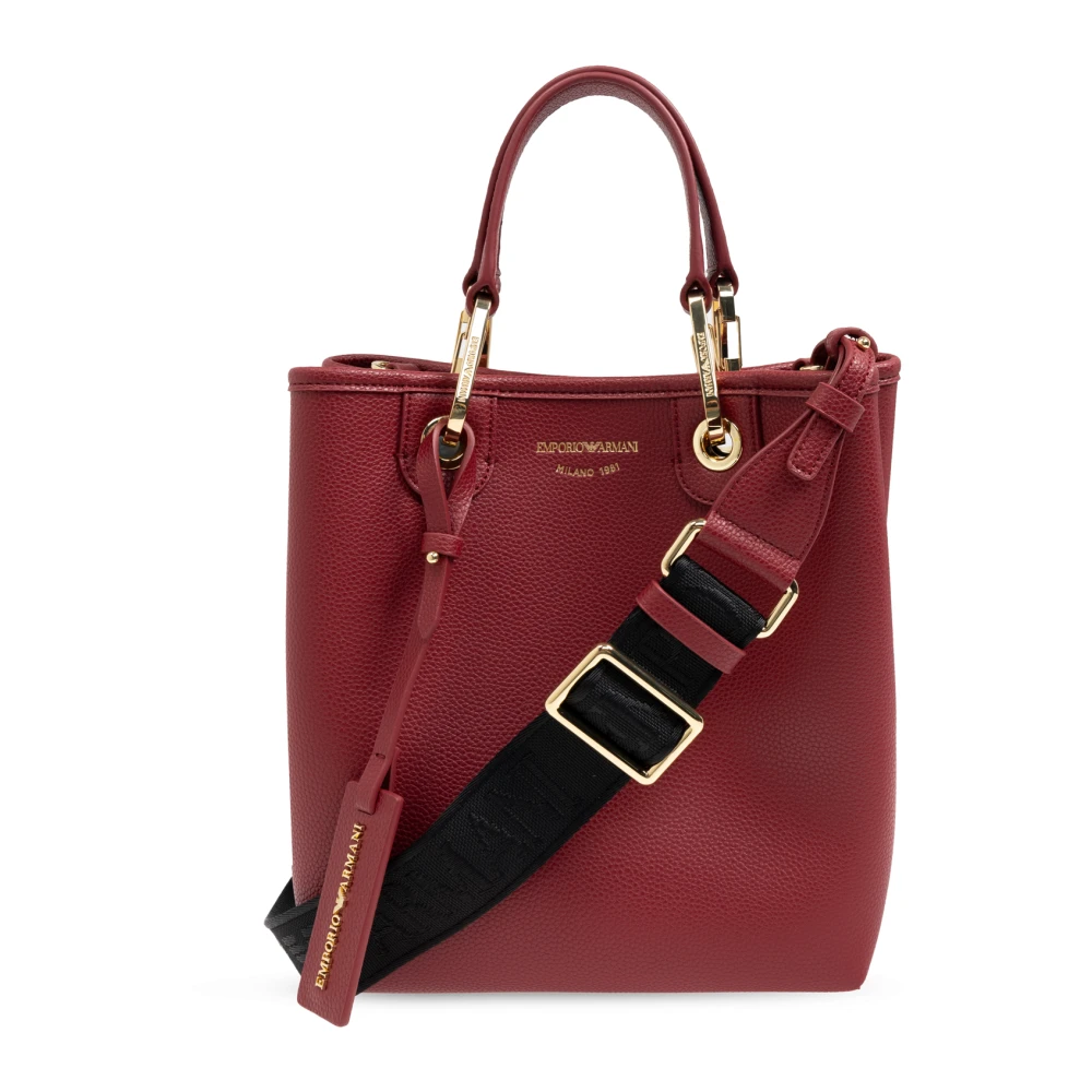Emporio Armani Tas type Shopper Red Dames