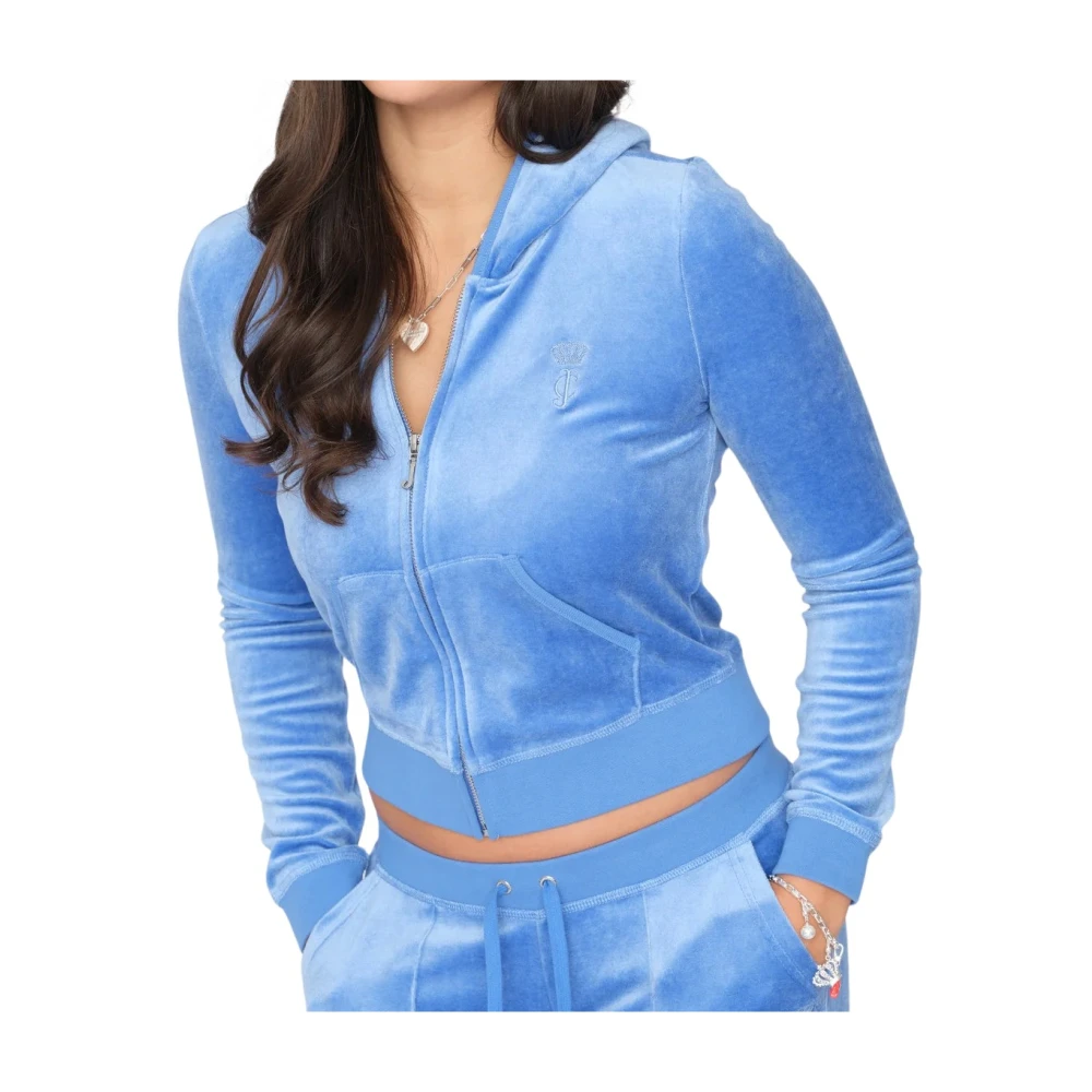 Juicy Couture Robyn Hoodie Heritage Collectie Blue Dames