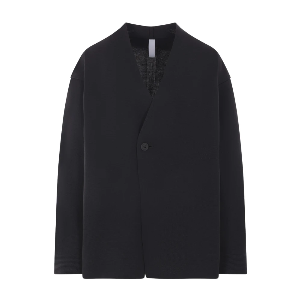 Cfcl Zwarte Milano Gebreide Jas Black Heren