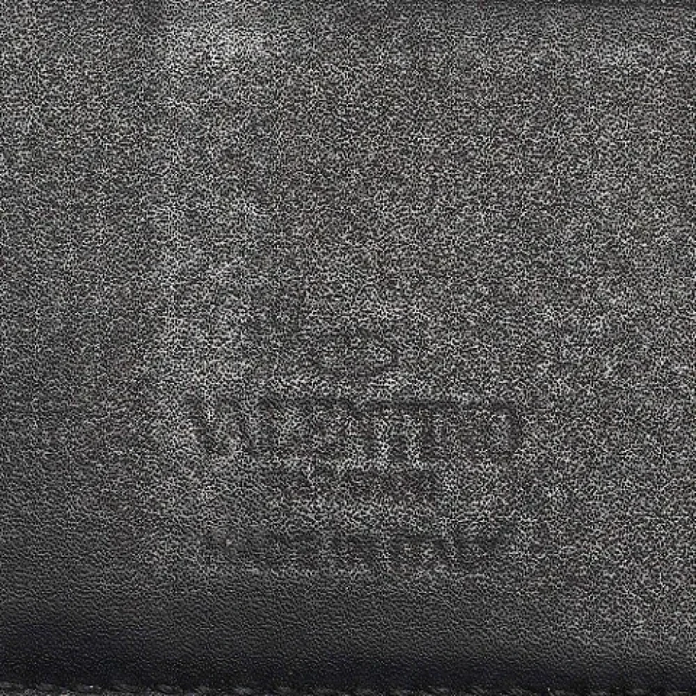 Valentino Vintage Pre-owned Leather wallets Black Heren