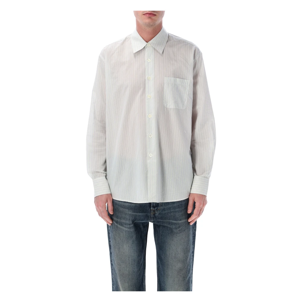 Our Legacy White Above Shirt - Male - Casual Shirts - L - Shirts