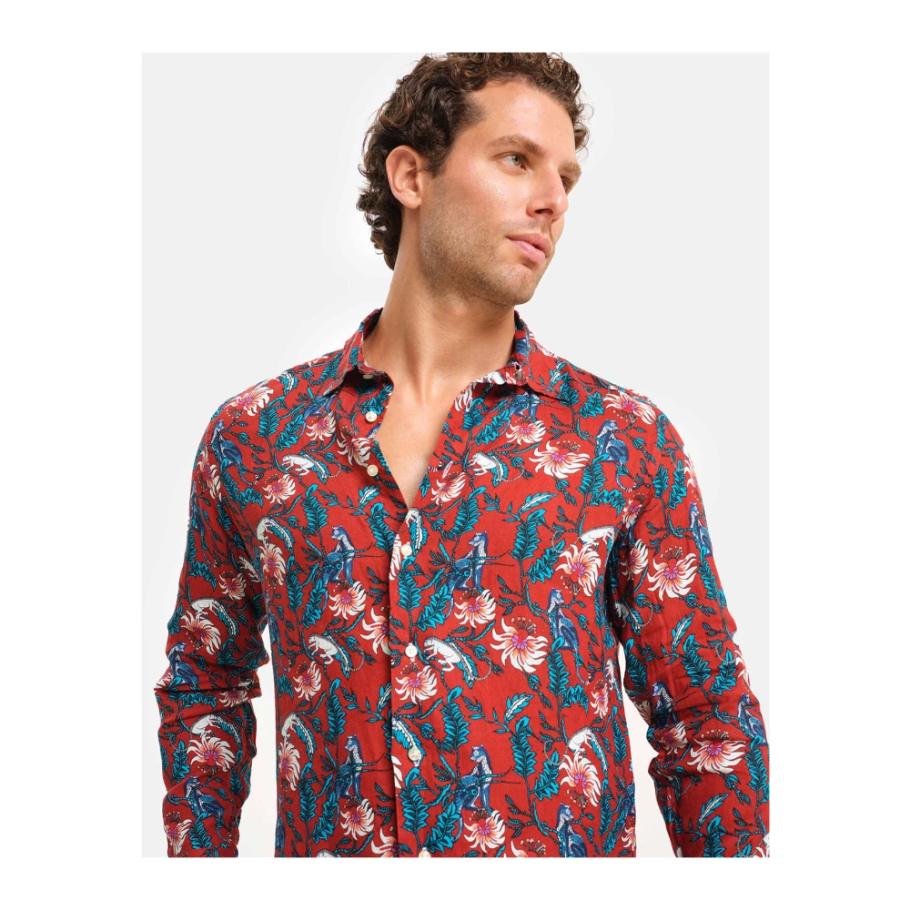 Peninsula Casual Shirts Multicolor Heren