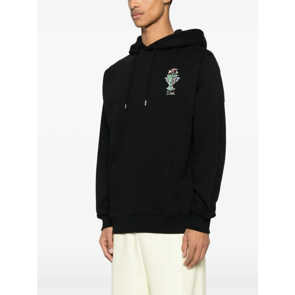 Drole de Monsieur Zwarte Sweatshirt voor Mannen Black Heren