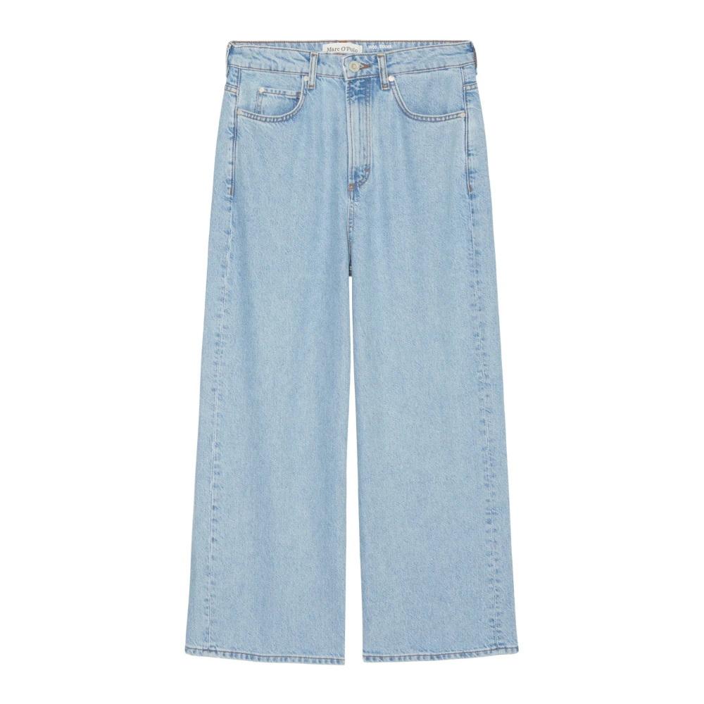 Marc O'Polo Jeans model Tolva wijd hoge taille Blue Dames