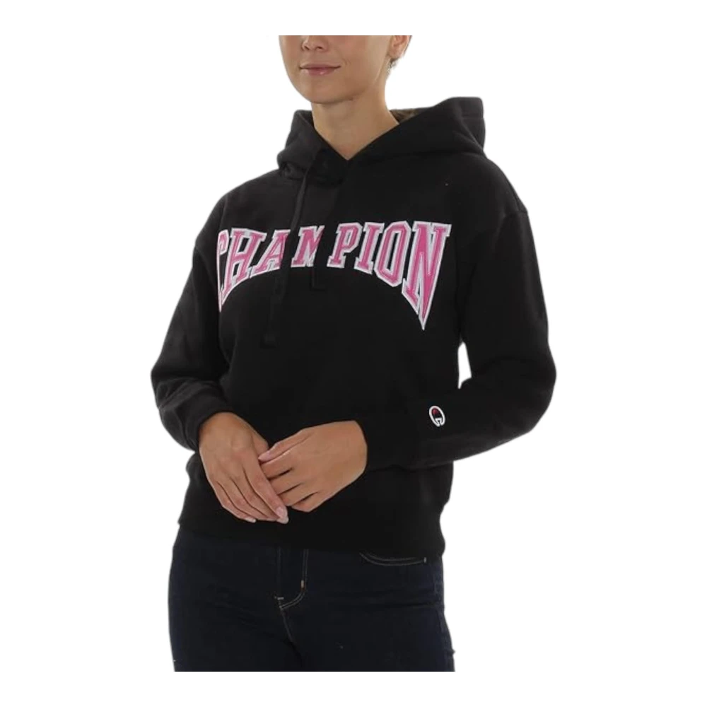 Champion Hoodie Black Dames