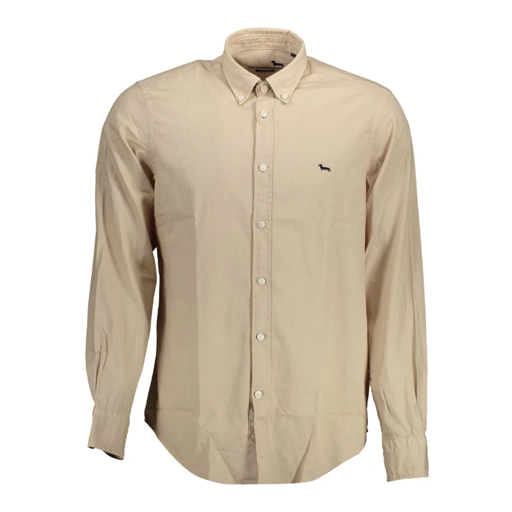 Harmont & Blaine Overhemd Lange Mouw MAN Beige Heren